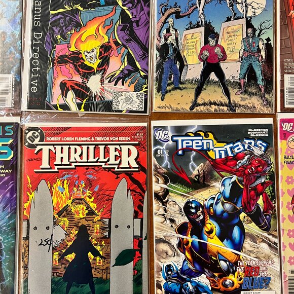 Lot of 15 Dc comics - Lobo's Back, Grifter, Firestorm, Azrael, Thriller, Tiny Ti - Picture 6 of 8
